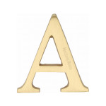 M Marcus Heritage Brass Letter A - Pin Fix 51mm